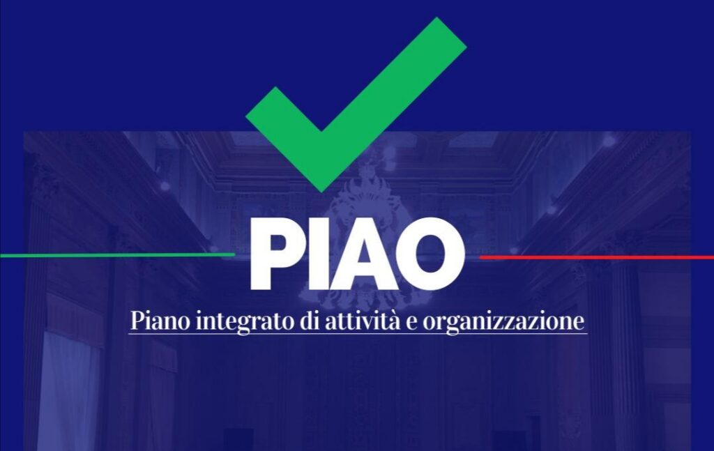 Procedura aperta alla consultazione per l’adozione della sezione “RISCHI CORRUTTIVI E TRASPARENZA” del Piano integrato di attività e organizzazione (PIAO) 2025 – 2027