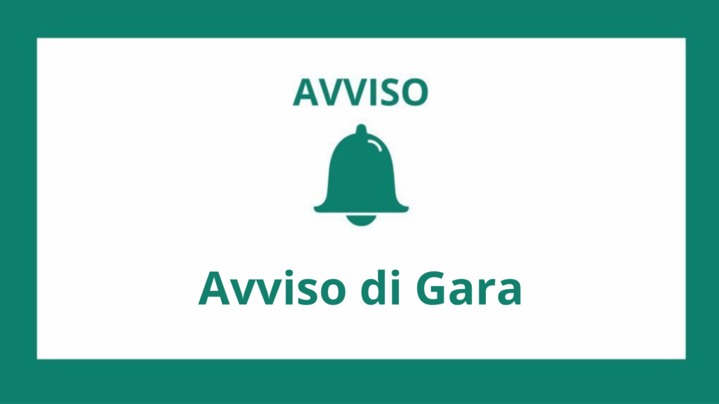 Avviso di Gara