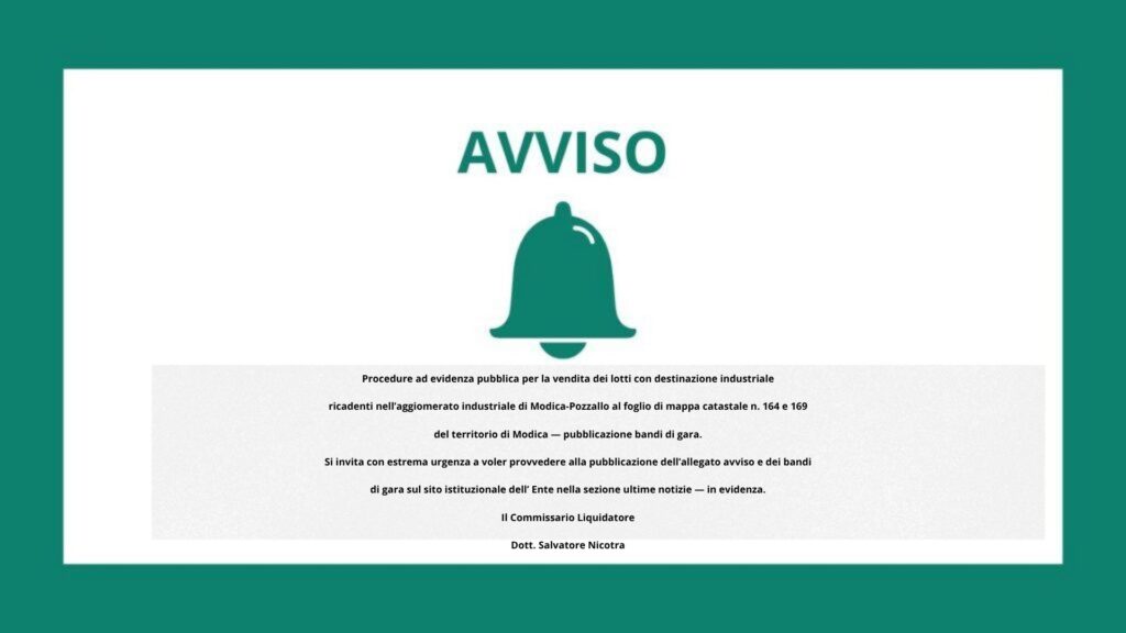 Procedura ad evidenza pubblica